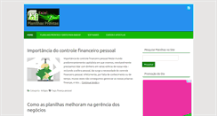 Desktop Screenshot of planilhasprontas.com